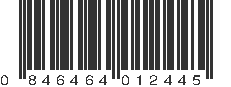 UPC 846464012445