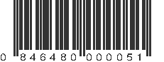 UPC 846480000051