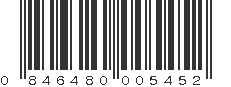 UPC 846480005452