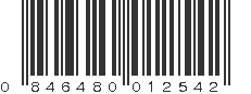 UPC 846480012542