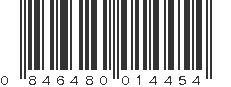 UPC 846480014454