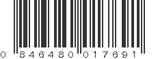 UPC 846480017691