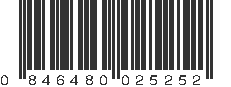 UPC 846480025252