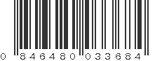 UPC 846480033684