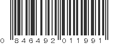 UPC 846492011991