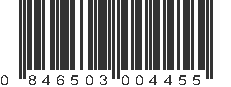 UPC 846503004455