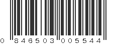 UPC 846503005544