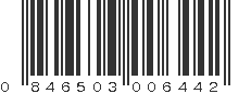 UPC 846503006442