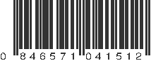 UPC 846571041512