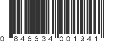 UPC 846634001941