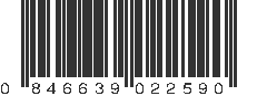 UPC 846639022590