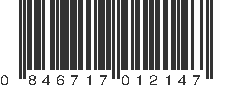 UPC 846717012147