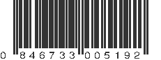 UPC 846733005192