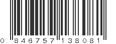 UPC 846757138081