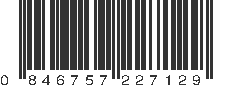 UPC 846757227129