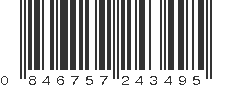 UPC 846757243495