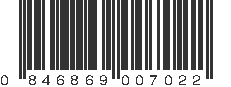 UPC 846869007022