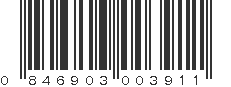 UPC 846903003911