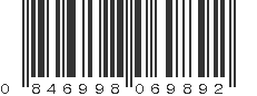 UPC 846998069892