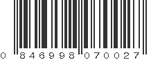 UPC 846998070027