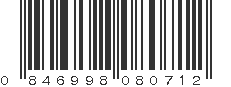 UPC 846998080712