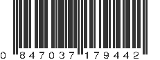 UPC 847037179442