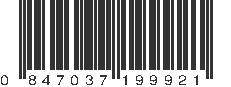 UPC 847037199921