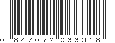 UPC 847072066318