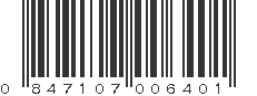 UPC 847107006401