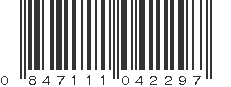 UPC 847111042297