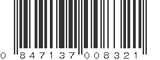 UPC 847137008321