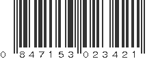 UPC 847153023421