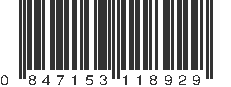 UPC 847153118929