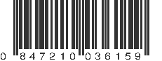 UPC 847210036159