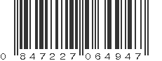 UPC 847227064947