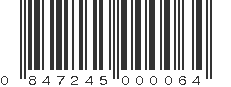 UPC 847245000064