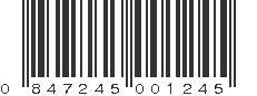 UPC 847245001245