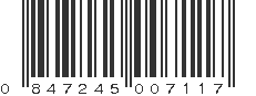 UPC 847245007117