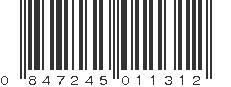 UPC 847245011312