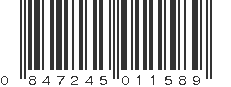 UPC 847245011589