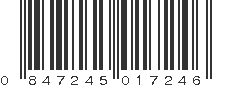 UPC 847245017246