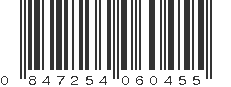 UPC 847254060455