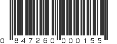 UPC 847260000155