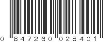 UPC 847260028401