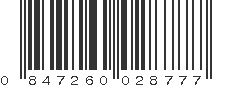 UPC 847260028777