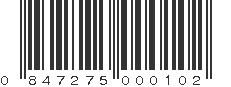 UPC 847275000102