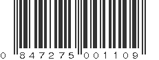 UPC 847275001109