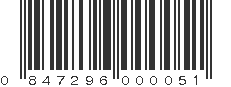 UPC 847296000051