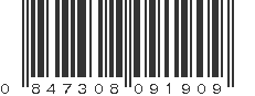 UPC 847308091909