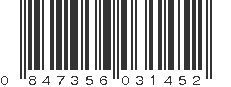 UPC 847356031452